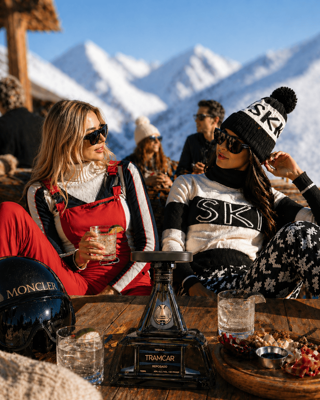 Après-ski fashion in Aspen